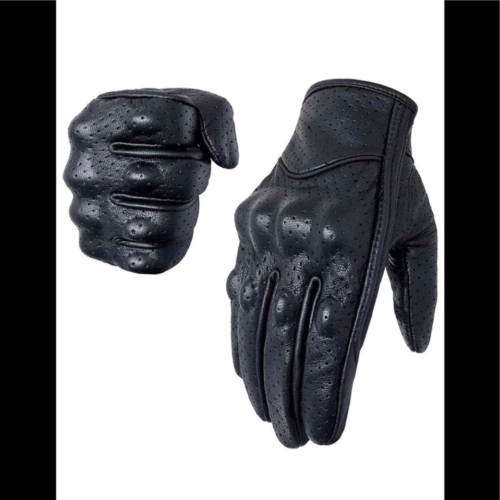 COPY - Leather Motorcycle Tactical Glove